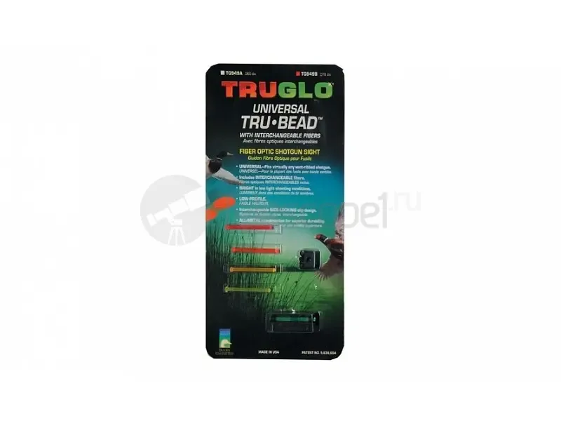 Оптоволоконная мушка Truglo TG949B универсальная на винтах