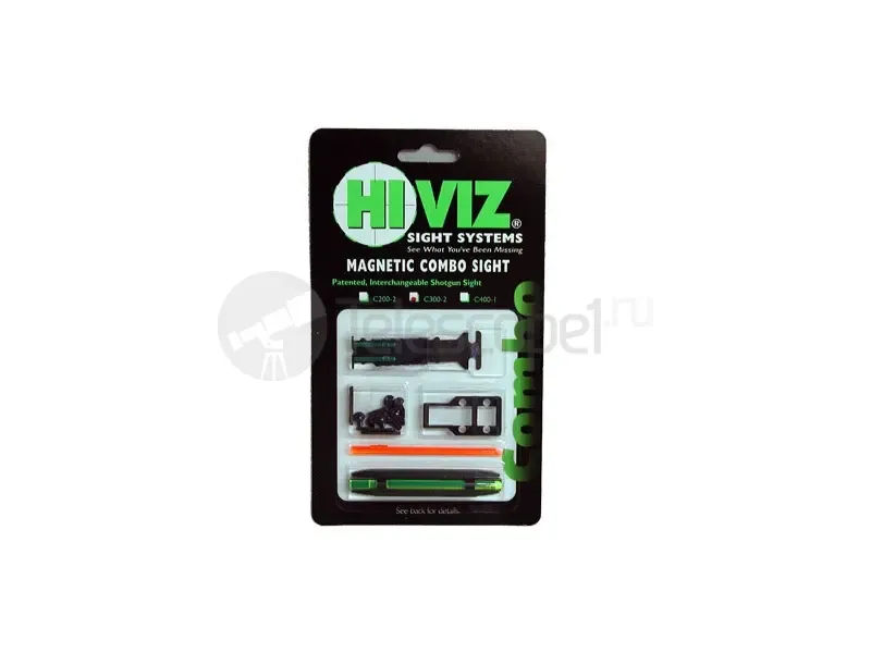 Оптоволоконная мушка Комплект Hiviz Мушка и Целик TS1002/M400