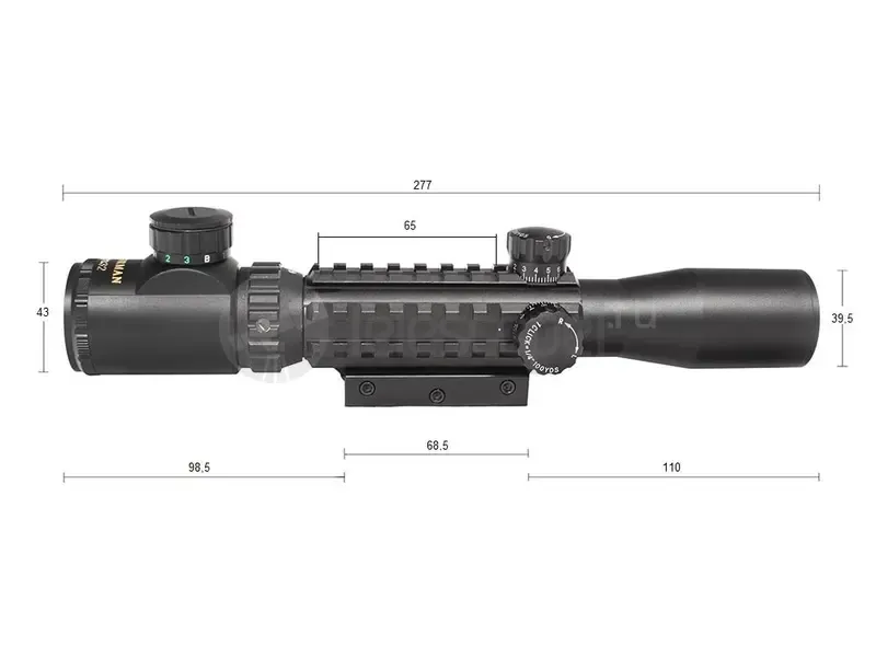 Оптический прицел Sturman 3-9x32