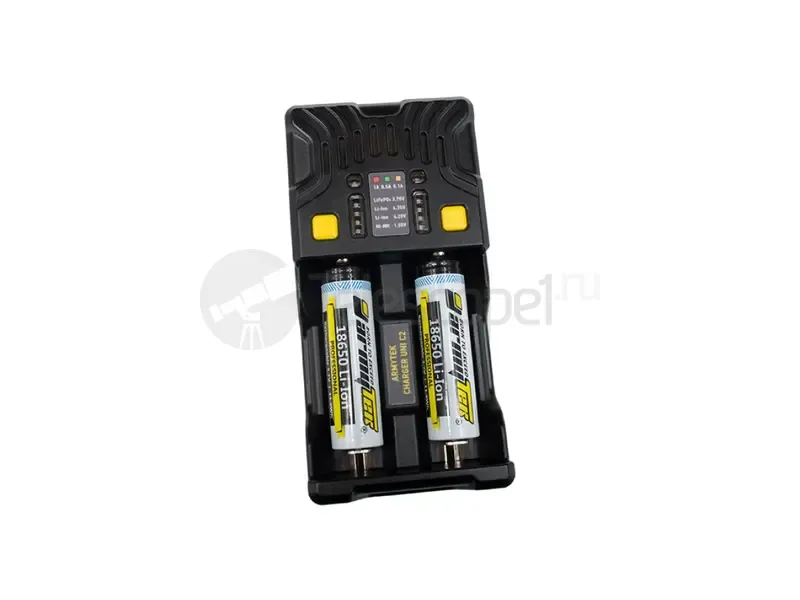 Зарядное устройство Armytek Uni C2 универсальное на 2 аккумулятора