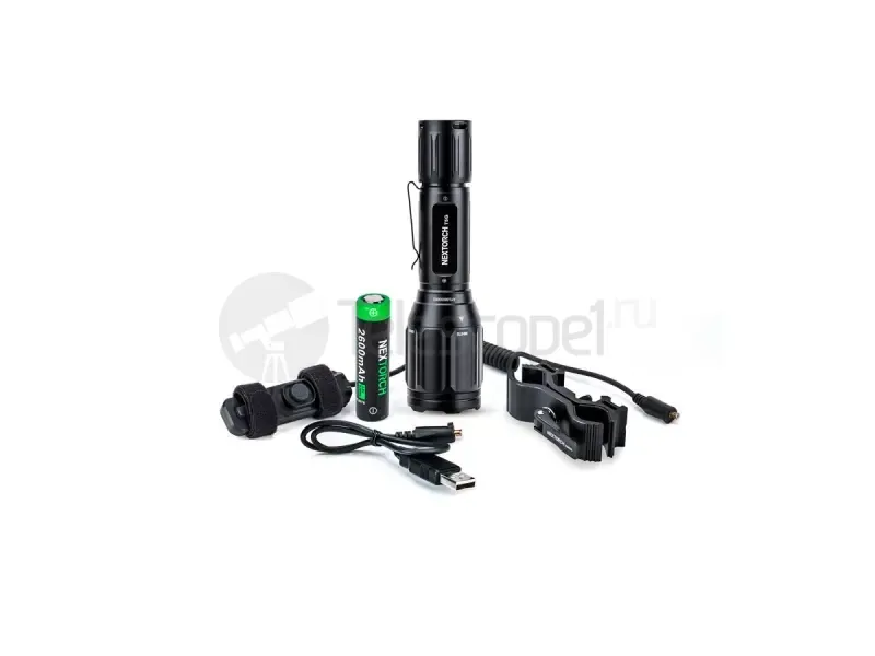 Фонарь Nextorch T5G v 2.0 комплект, 1200 лм, белый/зелёный