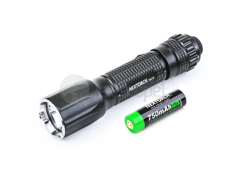 Фонарь Nextorch TA15 тактический, 600 лм, моментальный стробоскоп