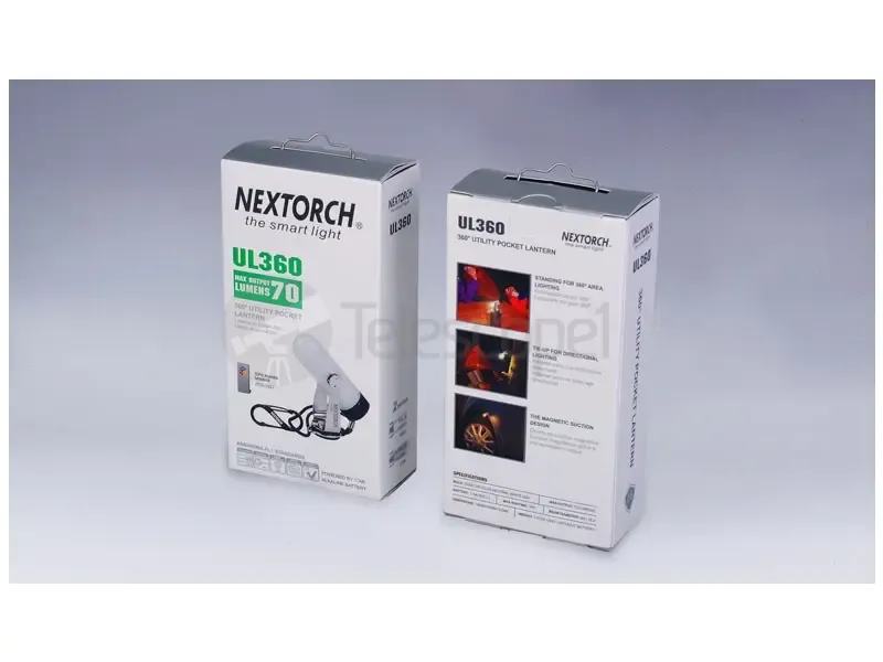 Фонарь Nextorch UL360 карманный, 70 лм, на магните