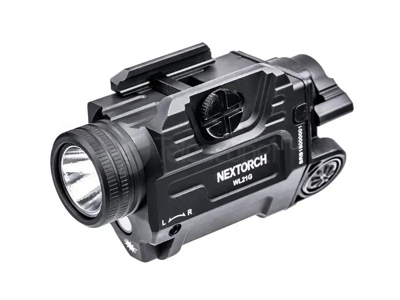 Фонарь Nextorch WL21G Dual-Light, пистолетный, 650 лм, зелёный ЛЦУ