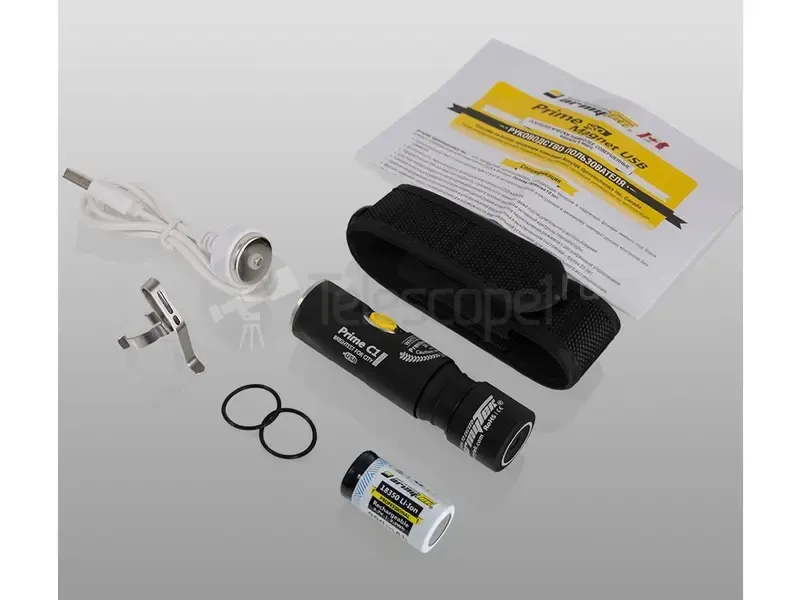 Фонарь EDC Armytek Prime C1 Pro Magnet USB XP-L, 970 лм, тёплый