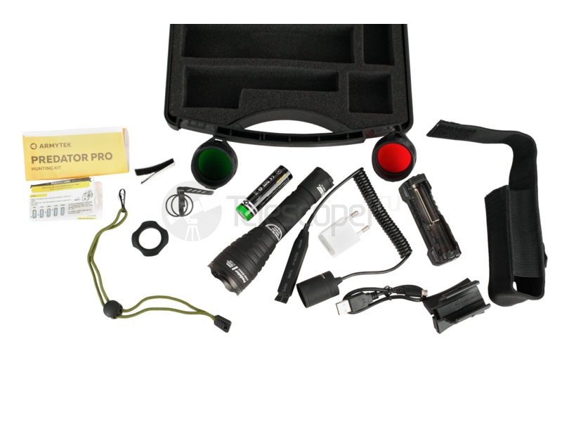 Armytek Predator Pro Hunting Kit, 1400 лм Armytek Predator Pro Hunting Kit, 1400 лм