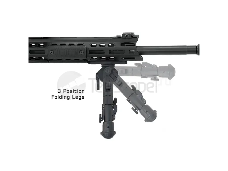 Бипод UTG Leapers Recon 360 TL, M-Lok (высота 14 - 17.8 см)