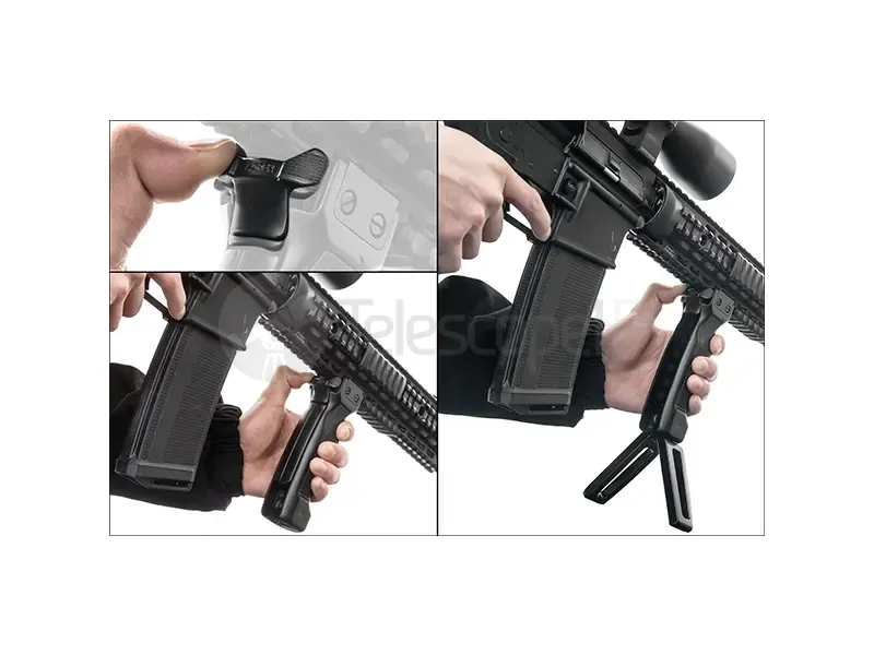 Рукояти и сошки Рукоять-сошки UTG D Grip быстросъемная на Weaver