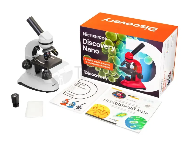 Микроскоп Discovery Nano Polar с книгой