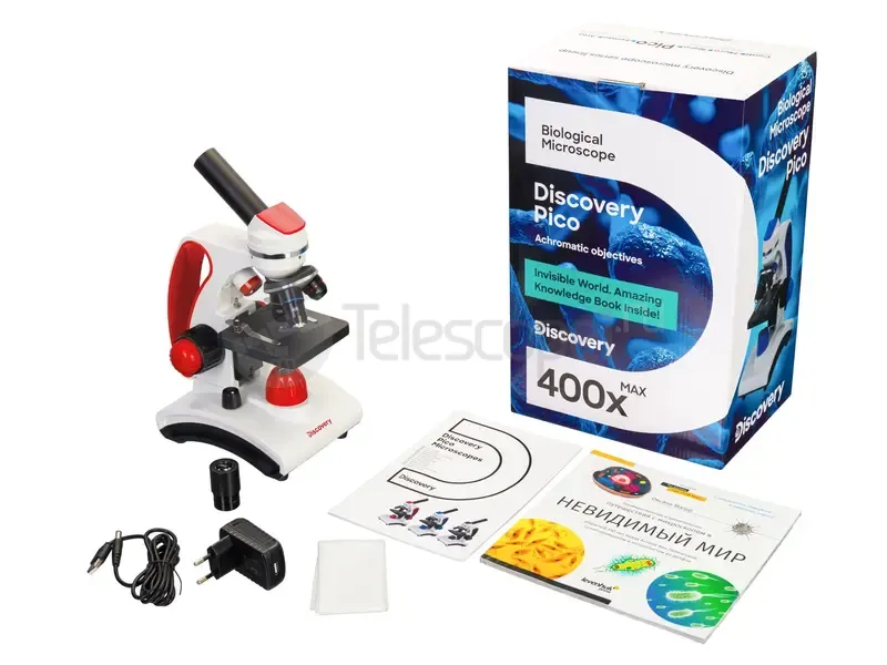 Микроскоп Discovery Pico Terra с книгой