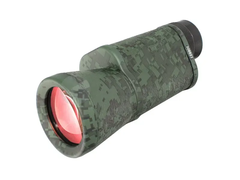 Монокуляр КОМЗ МП 10x40 рубиновое покрытие, камуфляж (пиксель)