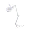 Настольная лампа-лупа Veber 8608D 3D, 3x, 120 мм