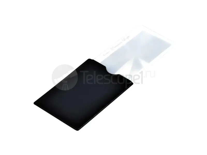 Лупа Kenko Premium 41x73 мм 3x белая с чехлом (KLT-015)