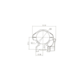 Кольца Nikko Stirling Diamond QR на weaver, 30 мм, высокие (NSMQR30WH)