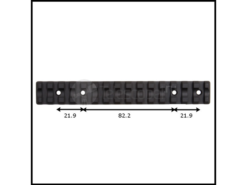 Основание Recknagel weaver на Tikka T3 (57050-0081) Основание Recknagel weaver на Tikka T3 (57050-0081)