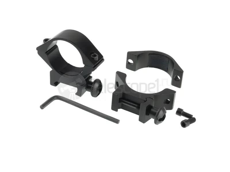 Кольца Veber 3021 L1 на weaver, 30 мм, низкие (29830)