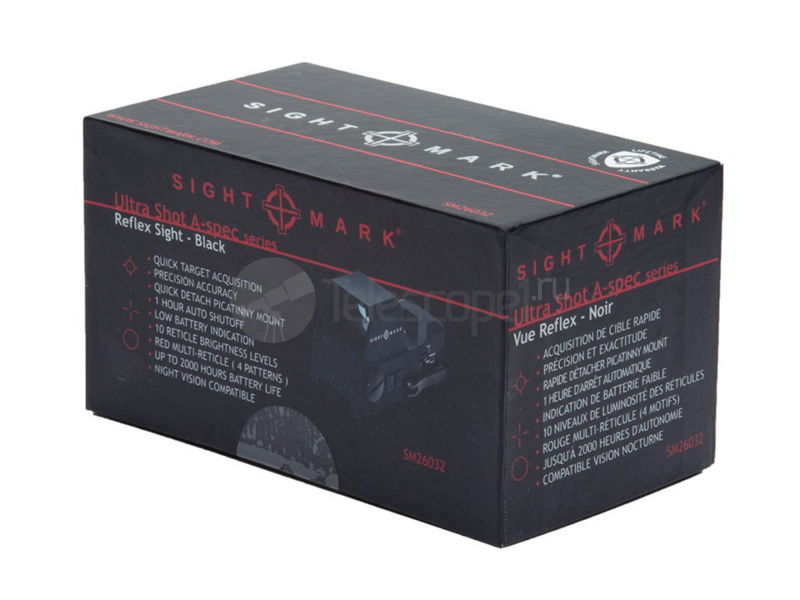 Sightmark Ultra Shot A-Spec, 4 марки, NV режим