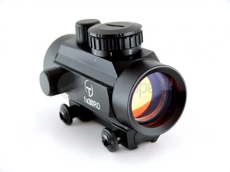 Коллиматорный прицел Target Optic 1x30 закрытый, на призму 11 мм