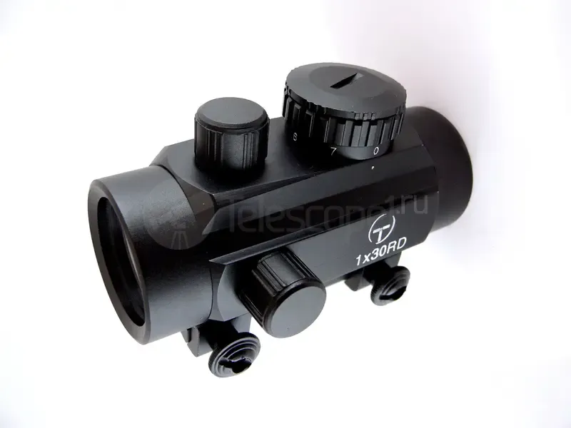 Коллиматорный прицел Target Optic 1x30 закрытый, на призму 11 мм