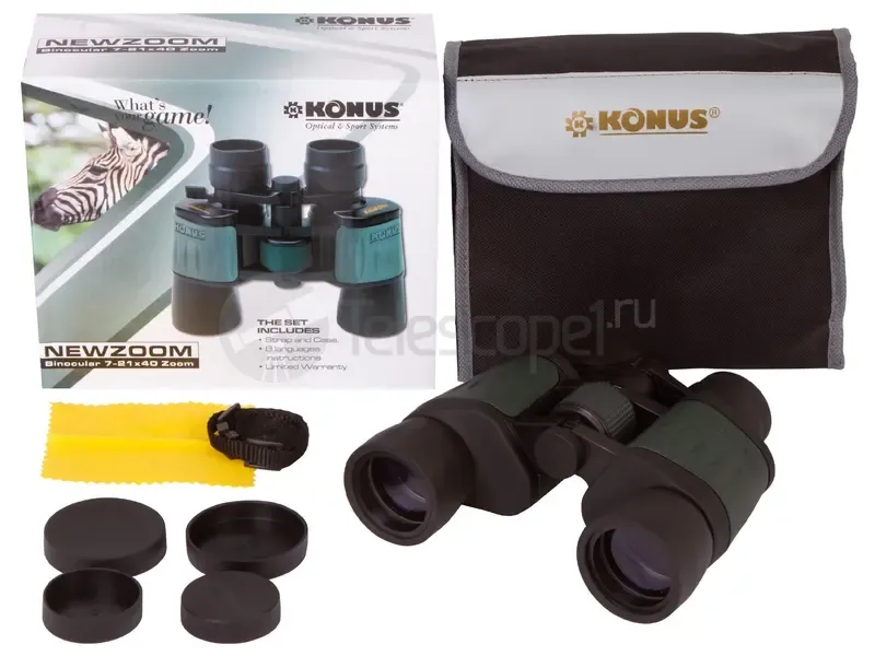 Бинокль Konus NewZoom 7-21x40