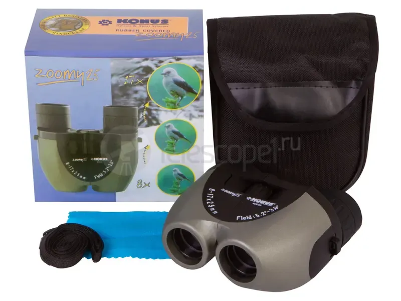 Бинокль Konus Zoomy-25 8-17x25