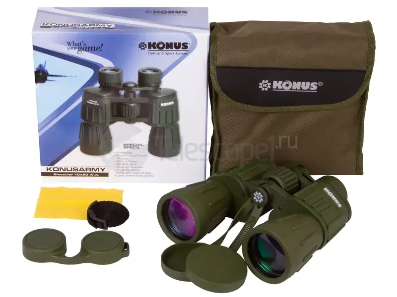 Бинокль Konus Konusarmy 10x50 WA