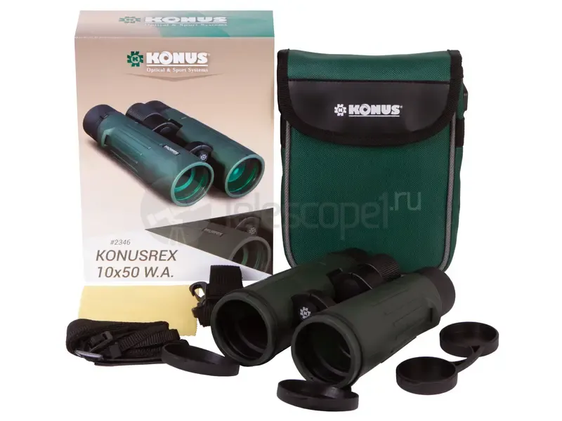 Бинокль Konus Konusrex 10x50 WA