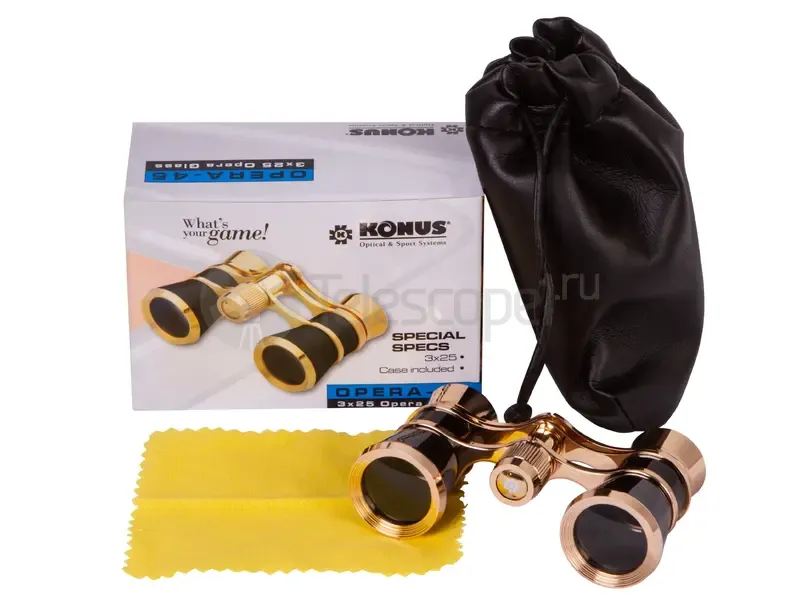 Бинокль Konus 3x25 Black