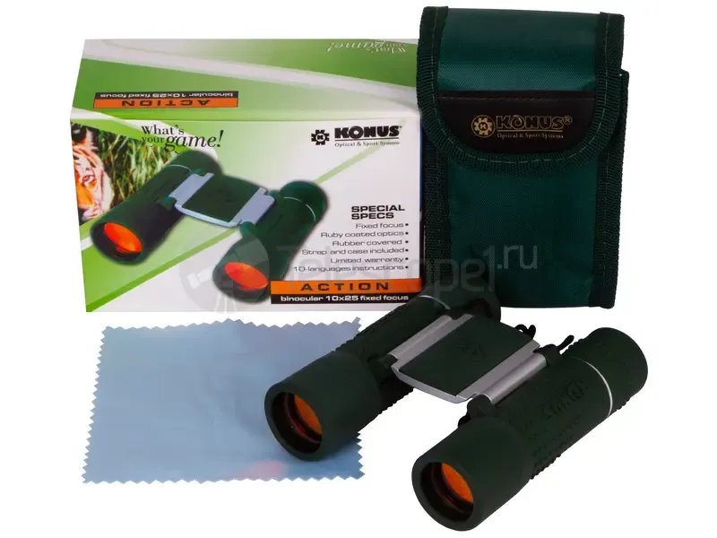 Бинокль Konus Action 10x25 FF