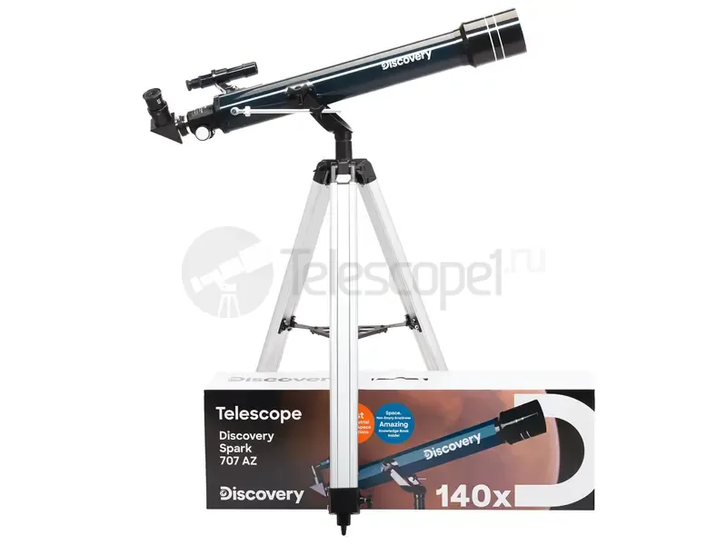 Телескоп Discovery Spark 707 AZ с книгой