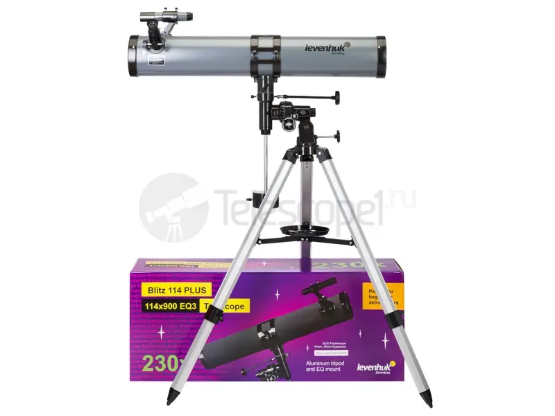 Телескоп Levenhuk Blitz 114 PLUS