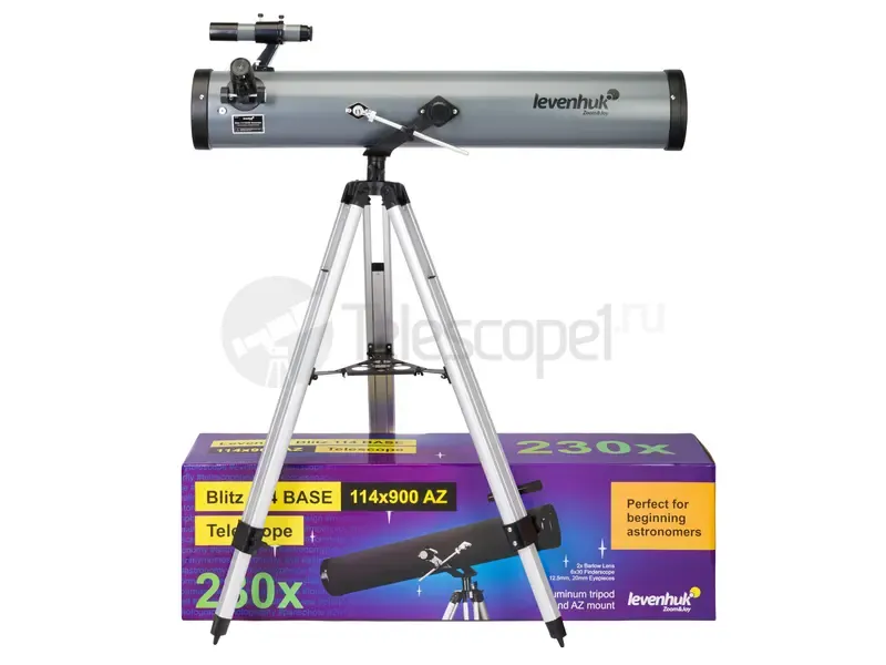 Телескоп Levenhuk Blitz 114 BASE