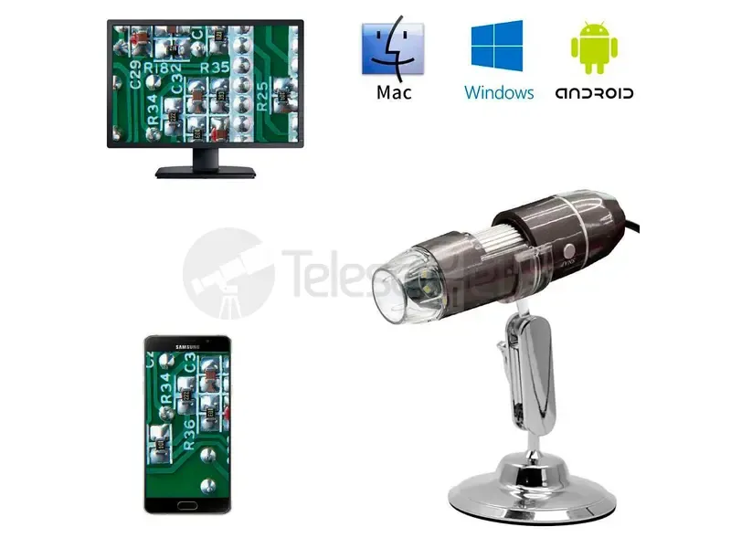 Микроскоп iCartool, 2 Мпикс, 50x-1000x (IC-V317)