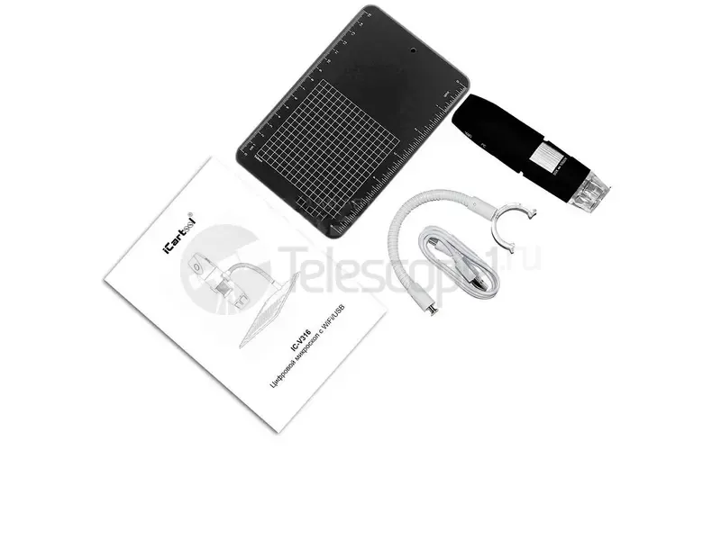 Микроскоп iCartool Wi-Fi, 2 Мпикс, 50x-1000x (IC-V316)