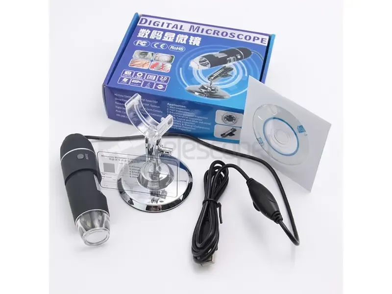 Микроскоп Kromatech 50x-500x USB, с подсветкой (8 LED)