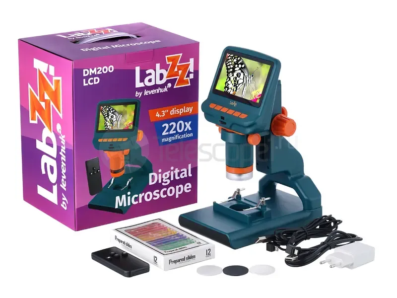 Микроскоп Levenhuk LabZZ DM200 LCD