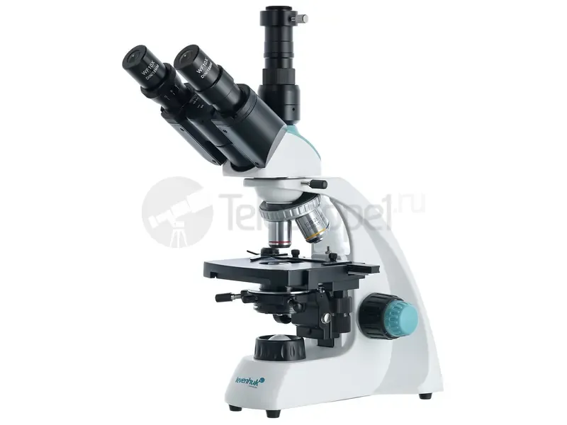 Микроскоп Levenhuk D400T, 3,1 Мпикс, тринокулярный