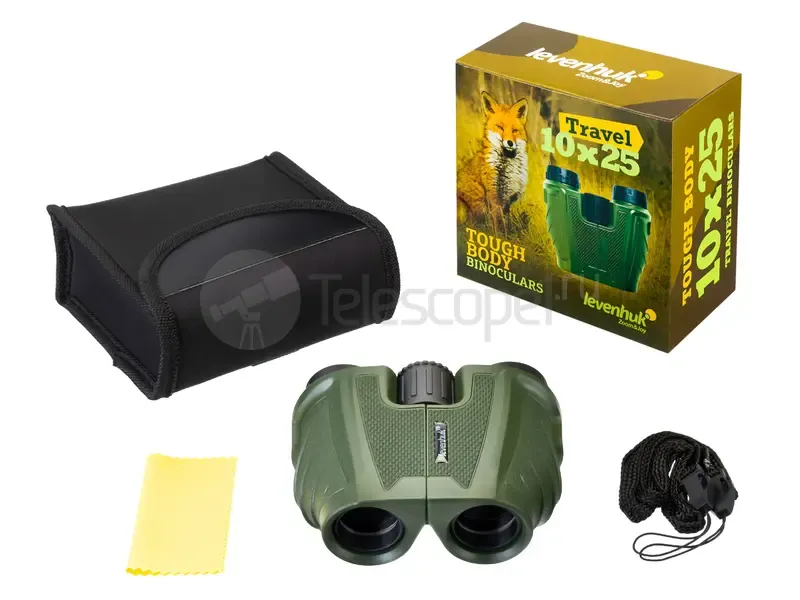 Бинокль Levenhuk Travel 10x25