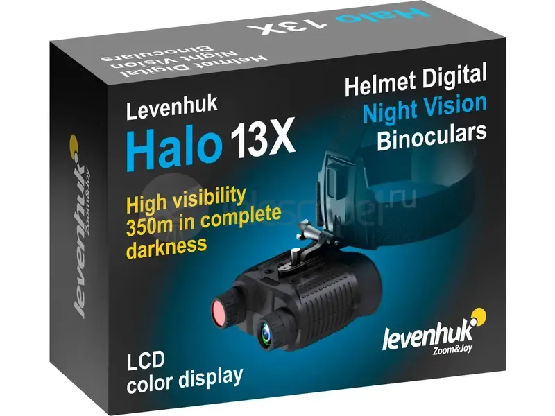 Прибор ночного видения Levenhuk Halo 13X Helmet, с креплением на шлем