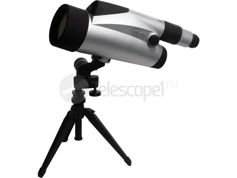 Зрительная труба Yukon 6-100x100 LT silver с штативом